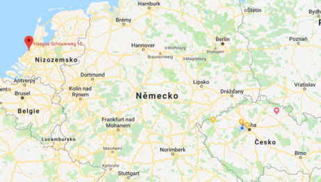 Nizozemsko mapa