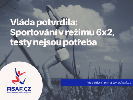 Vláda potvrdila: Sportování v režimu 6x2, testy nejsou potřeba